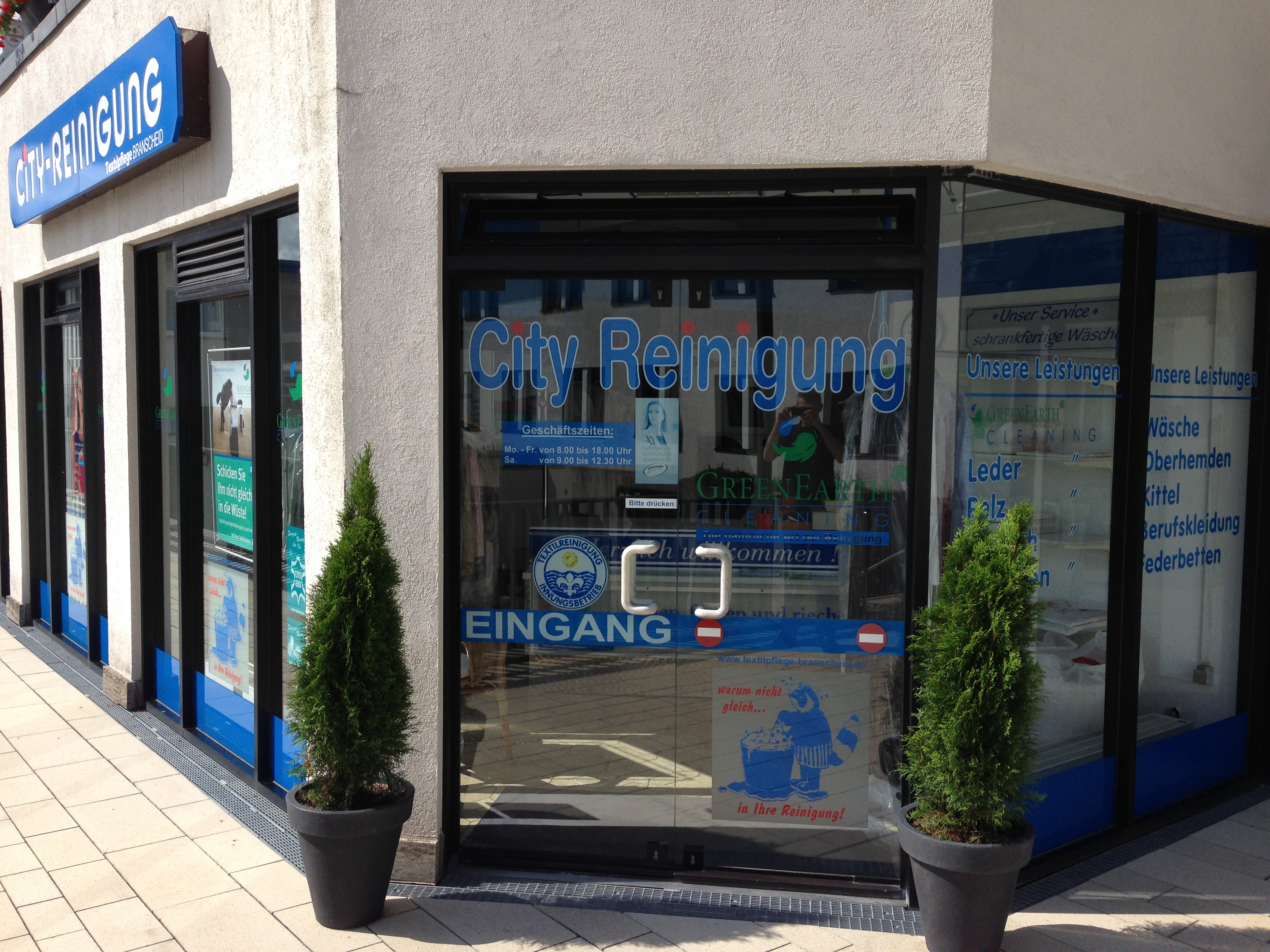Textilpflege Branscheid / City-Reinigung Bismarckplatz